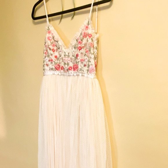 COPY - (NWT) Needle & Thread Butterfly Meadow Maxi Dress - Blush - Picture 2 of 6